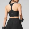 Camiseta de tirantes con sujetador Airlift Super Sleek - Negro