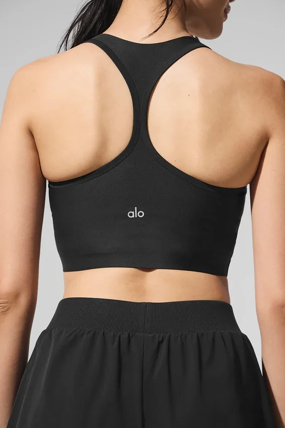 Camiseta de tirantes con sujetador Airlift Super Sleek - Negro