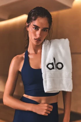 Camiseta de tirantes con sujetador «Super Sleek» de Airlift - Azul marino