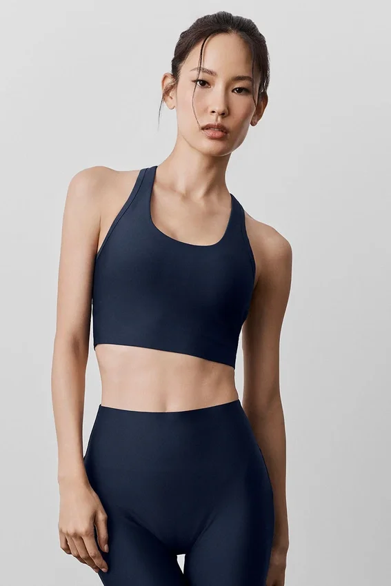 Camiseta de tirantes con sujetador «Super Sleek» de Airlift - Azul marino
