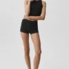 Camiseta de tirantes con sujetador Sway - Negro