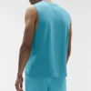 Camiseta de tirantes Conquer Muscle - Blue Breeze