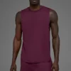 Camiseta de tirantes Conquer Muscle - Burdeos