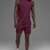 Camiseta de tirantes Conquer Muscle - Burdeos