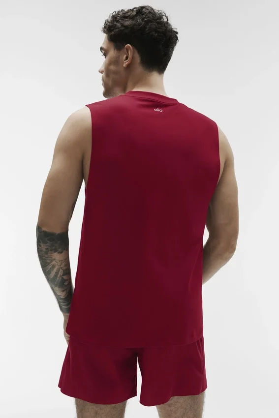 Camiseta de tirantes Conquer Muscle - Granate