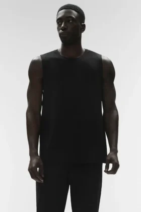 Camiseta de tirantes Conquer Muscle – Negro
