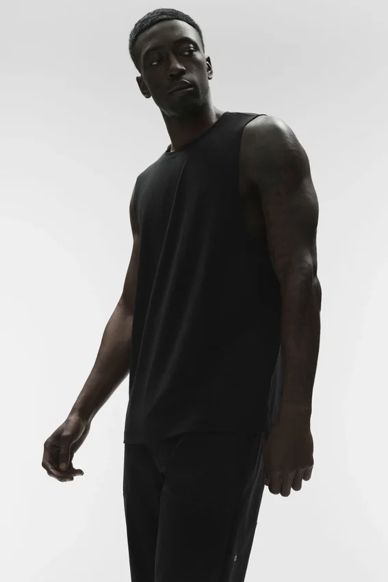 Camiseta de tirantes Conquer Muscle - Negro