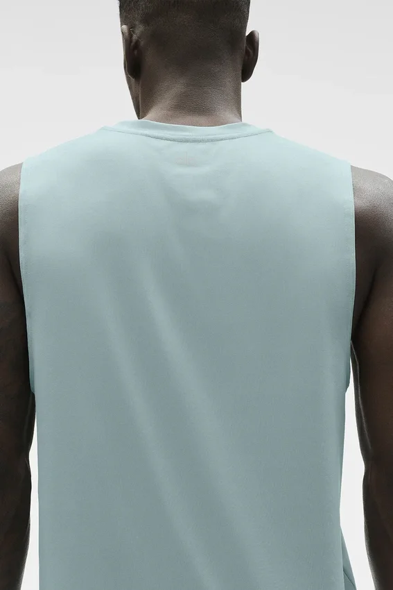 Camiseta de tirantes Conquer Muscle - Salvia del desierto