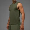 Camiseta de tirantes Conquer Muscle - Verde oliva