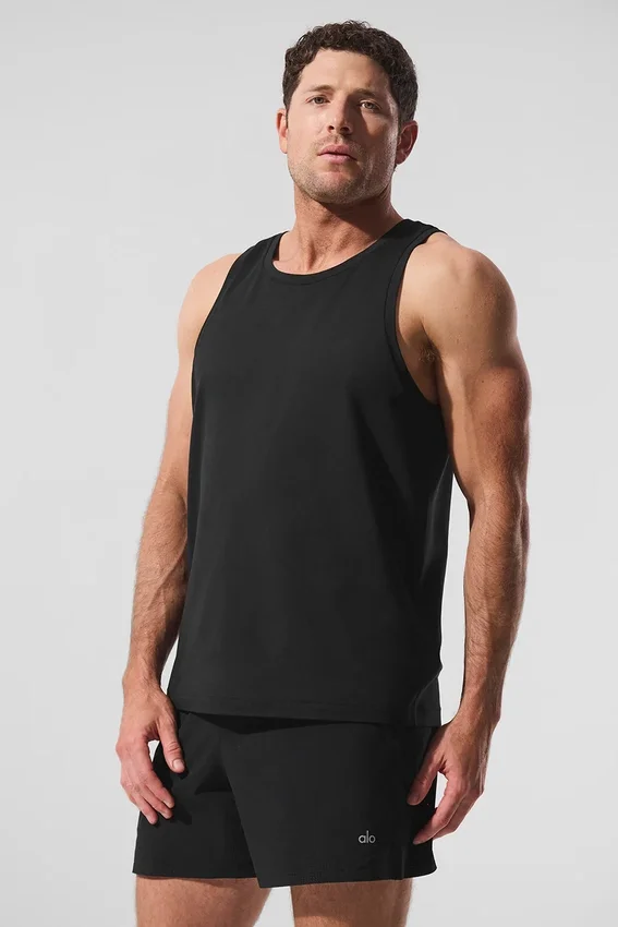 Camiseta de tirantes Conquer - Negro