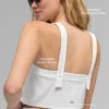 Camiseta de tirantes corta Dreamscape - Blanco