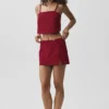 Camiseta de tirantes Cropped Connection - Rojo «Summer Romance»