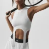 Camiseta de tirantes de Bienestar Rib Flaunt - Blanca