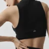 Camiseta de tirantes de Bienestar Rib Flaunt - Negro