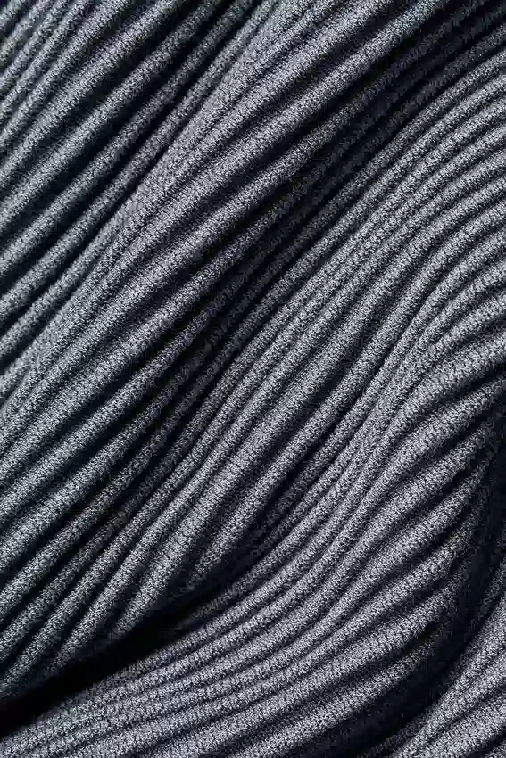 Camiseta de tirantes de punto vaquero - Gris acero/antracita