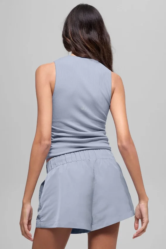 Camiseta de tirantes «En Pointe» de canalé - Escarcha invernal