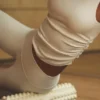 Camiseta de tirantes «En Pointe» de canalé - Marfil