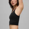 Camiseta de tirantes Front Runner de malla - Negro