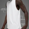 Camiseta de tirantes Idol Muscle - Blanco