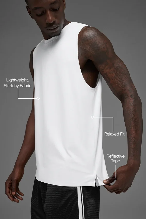 Camiseta de tirantes Idol Muscle - Blanco