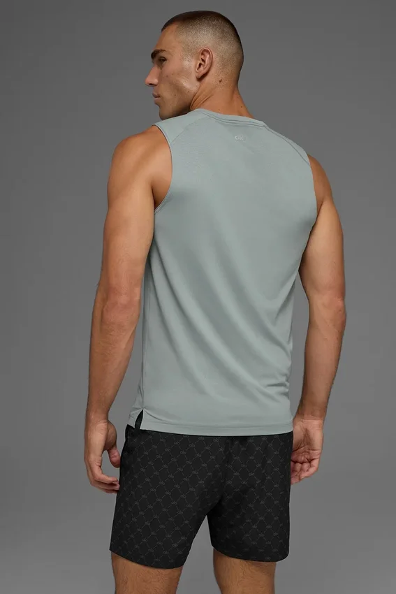 Camiseta de tirantes Idol Muscle - Gris lunar