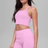 Camiseta de tirantes sin costuras con ribete acanalado «Favorite Bra» - Rosa Candy Heart