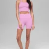 Camiseta de tirantes sin costuras con ribete acanalado «Favorite Bra» - Rosa Candy Heart