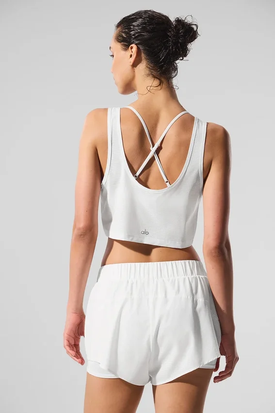 Camiseta de tirantes Sport Star corta - Blanco
