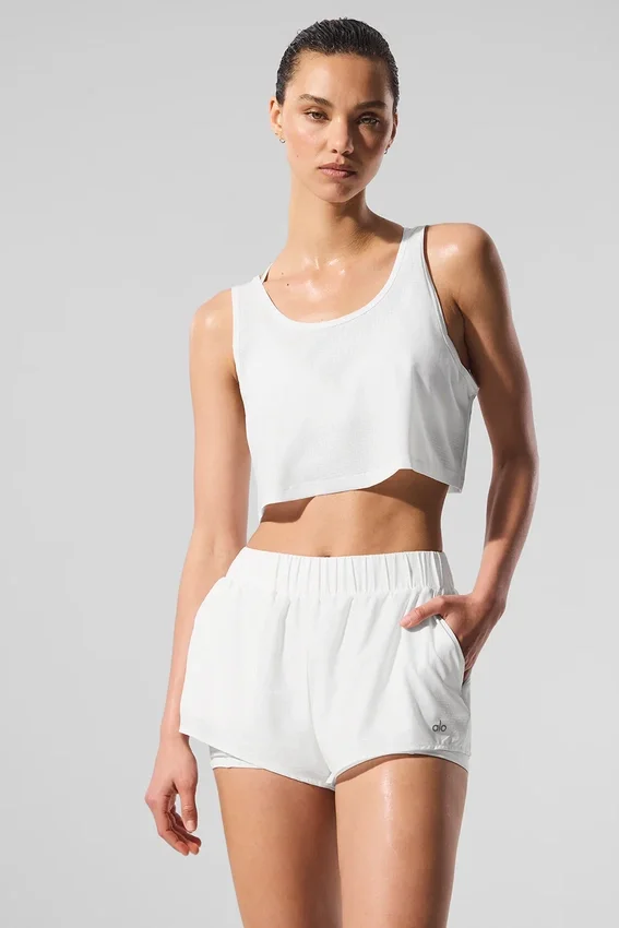 Camiseta de tirantes Sport Star corta - Blanco