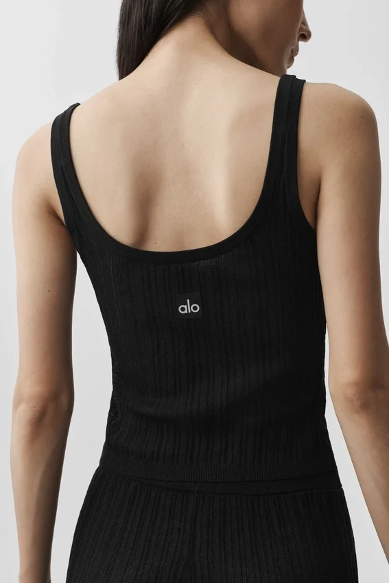 Camiseta de tirantes Sweater Sunlit - Negro