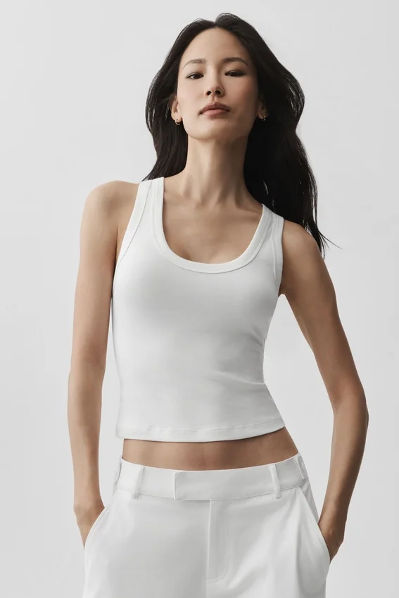Camiseta de tirantes Timeless - Blanco