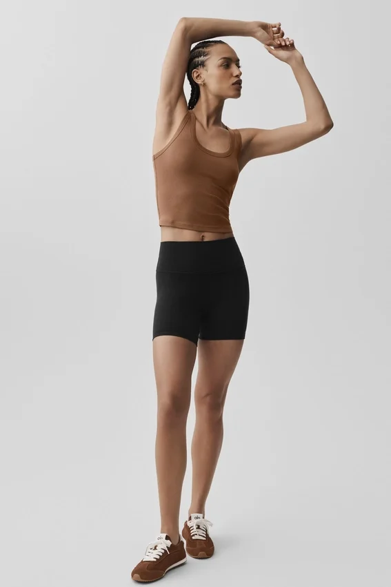 Camiseta de tirantes Timeless - Marrón bronceado