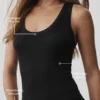 Camiseta de tirantes Timeless — Negro