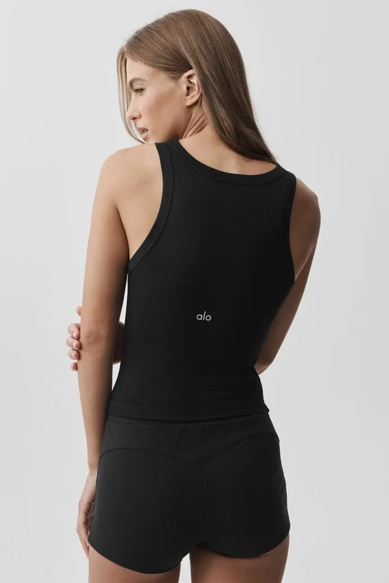 Camiseta de tirantes Timeless — Negro
