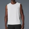 Camiseta de tirantes Triumph Muscle — Blanca