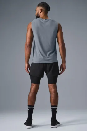 Camiseta de tirantes Triumph Muscle – Gris acero