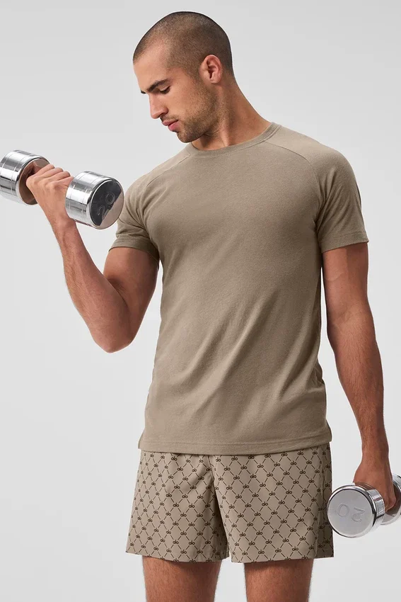 Camiseta raglán Triumph - Gravel