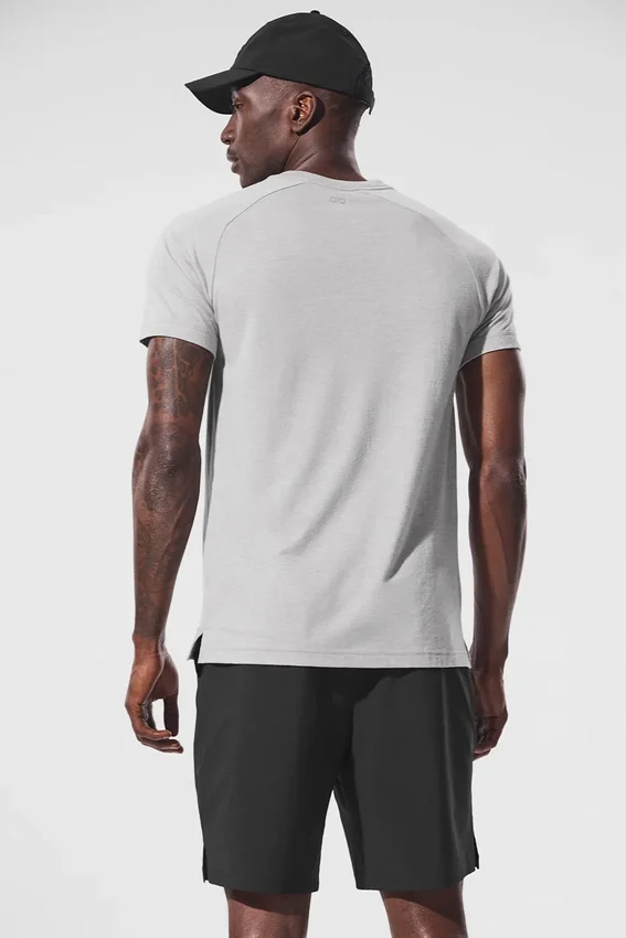 Camiseta raglán Triumph - Gris jaspeado deportivo