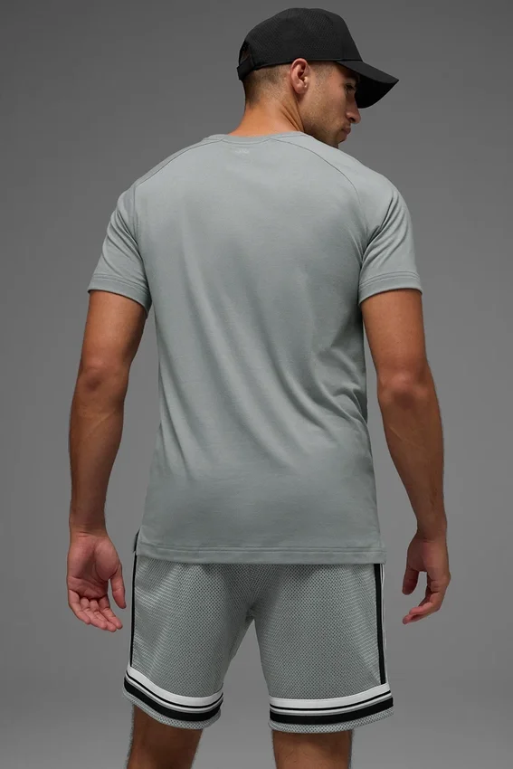 Camiseta raglán Triumph - Gris lunar