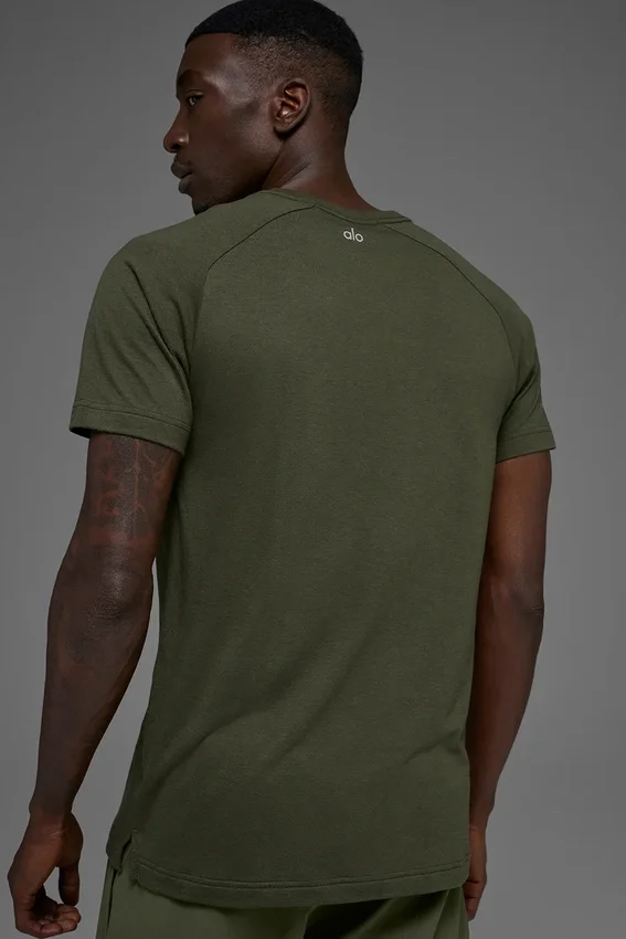 Camiseta raglán Triumph - Verde oliva