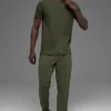 Camiseta raglán Triumph - Verde oliva