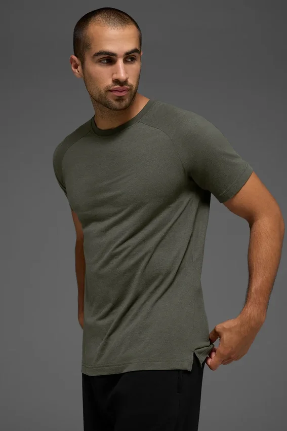 Camiseta raglán Triumph - Verde Stealth