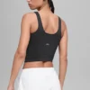 Camiseta sin mangas Alo Softsculpt Precision - Negro