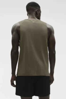 Camiseta sin mangas Alo Vapor Muscle Tank – Olive Tree