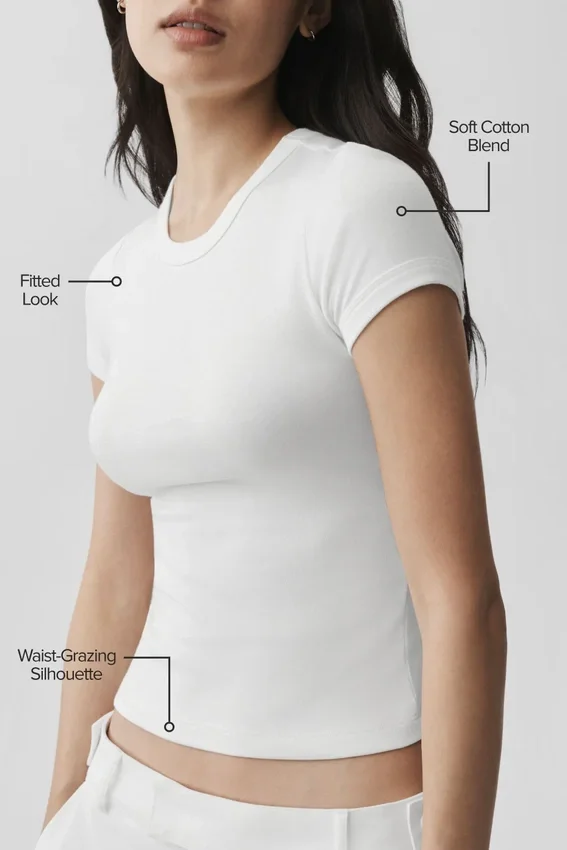 Camiseta Timeless - Blanca