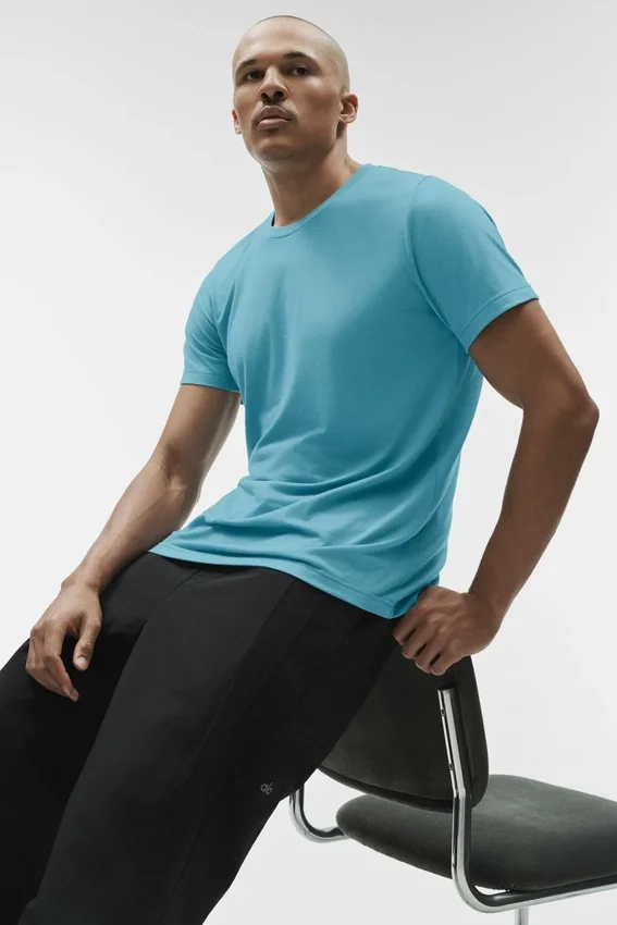 Camiseta Triumph - Azul brisa