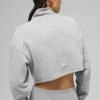 Capa corta «Serenity» — Gris jaspeado deportivo