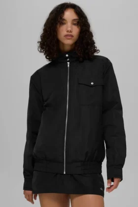 Cazadora bomber Work It - Negra
