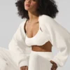 Chal-jersey «Snuggle up» - Marfil