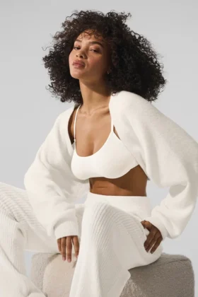 Chal-jersey «Snuggle up» - Marfil